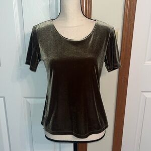 Gemilli Green Suede T-Shirt